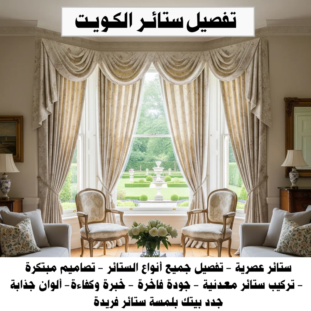 تفصيل ستائر الكويت